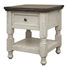 IFD International Furniture Direct Stone End Table