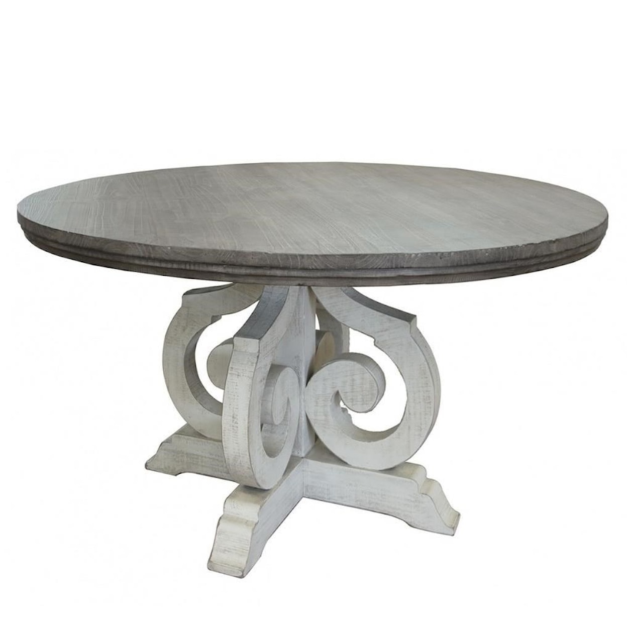 International Furniture Direct Stone Round Table