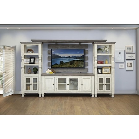Relaxed Vintage Entertainment Center