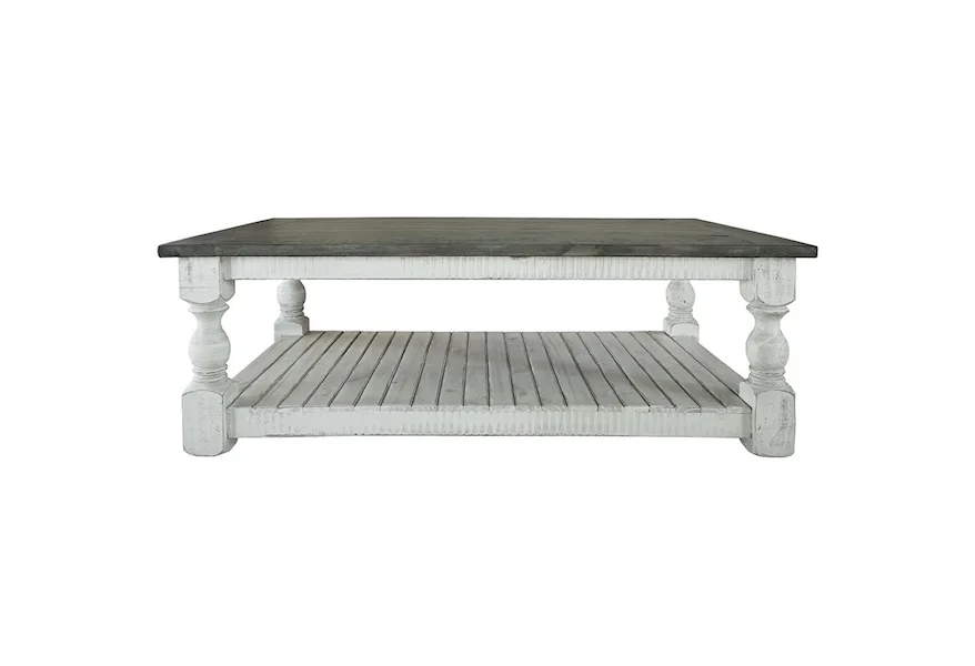 Stone Cocktail Table by International Furniture Direct at Gill Brothers Furniture & Mattress