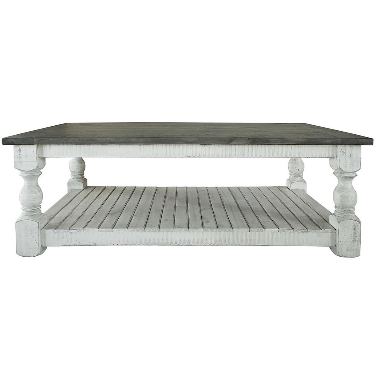 International Furniture Direct Stone Cocktail Table