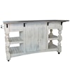 IFD International Furniture Direct Stone Kitchen Island