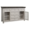 IFD International Furniture Direct Stone Buffet