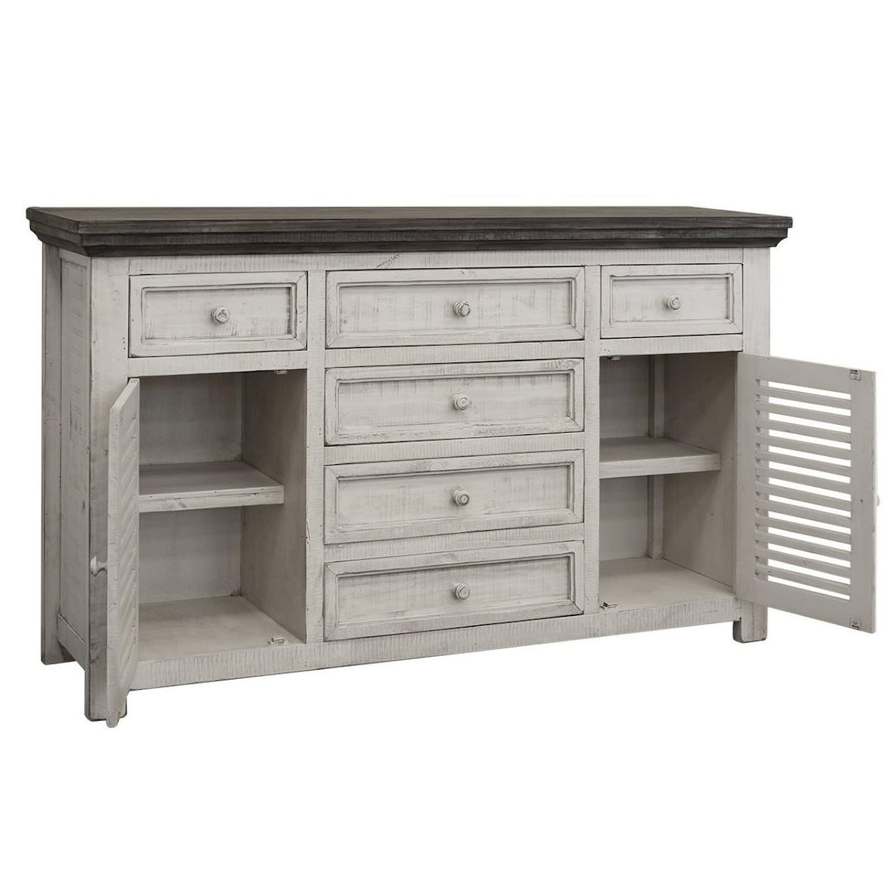 International Furniture Direct Stone Buffet