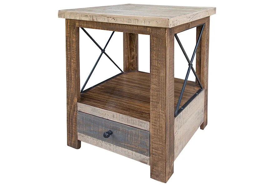 Andaluz End Table by International Furniture Direct at Sparks HomeStore
