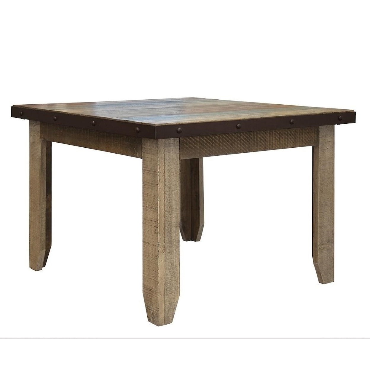 International Furniture Direct Antique 963 42" Dining Table