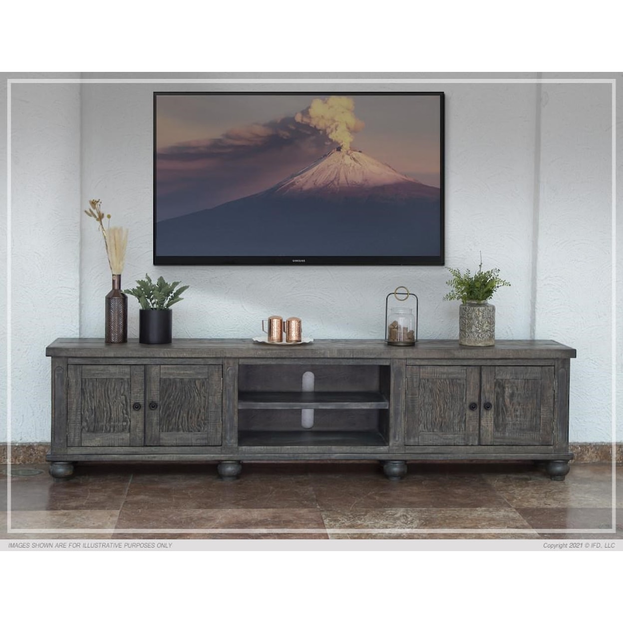 International Furniture Direct Aruba Tv Stand