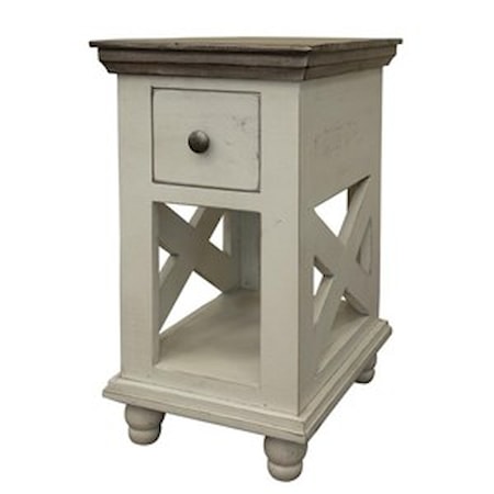 1-Drawer Chairside Table