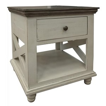 1-Drawer End Table