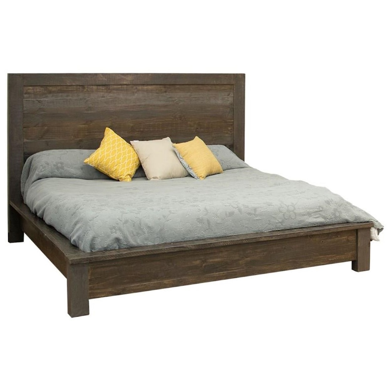 International Furniture Direct Loft Low Profile Queen Bed