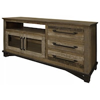 Rustic 62" TV Stand