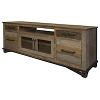Rustic 76" TV Stand