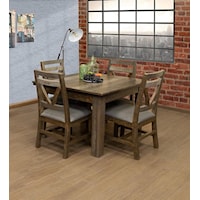 Rustic 42" Dining Table