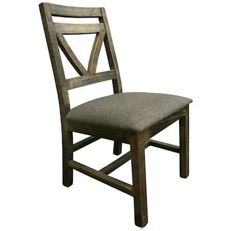 Chair with Fabric Seat