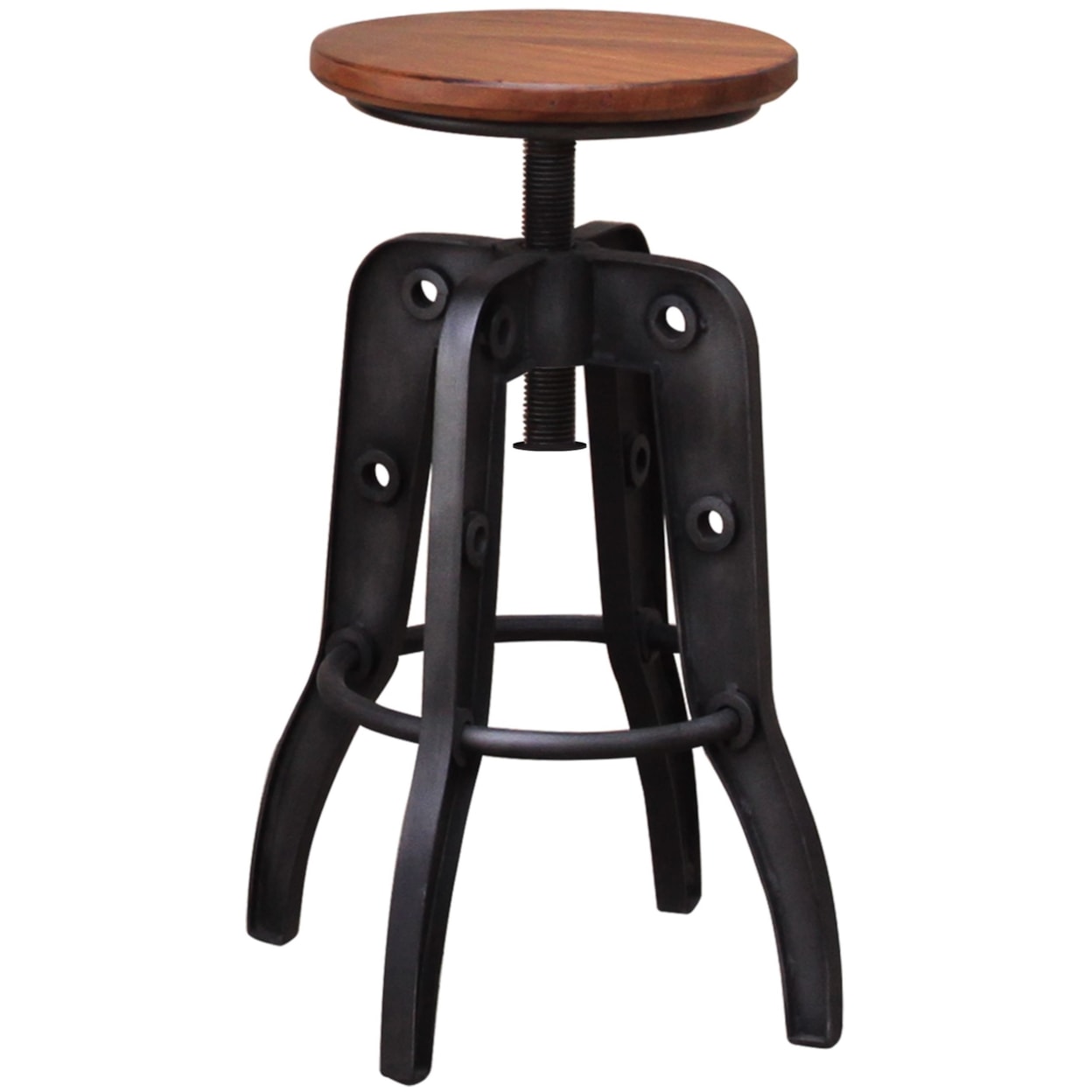 International Furniture Direct Parota Bar Stool