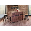 International Furniture Direct Parota Kitchen Island