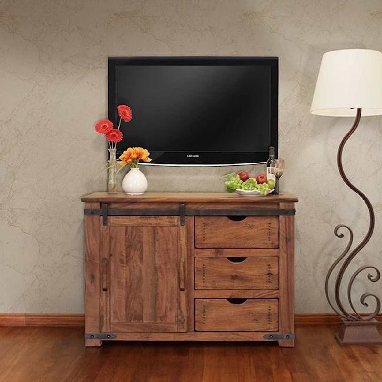 International Furniture Direct Parota 50" TV Stand