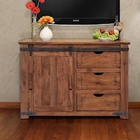50" TV Stand with 3 Drawers