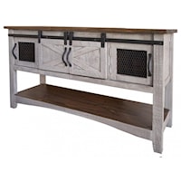 4-Door Sofa Table