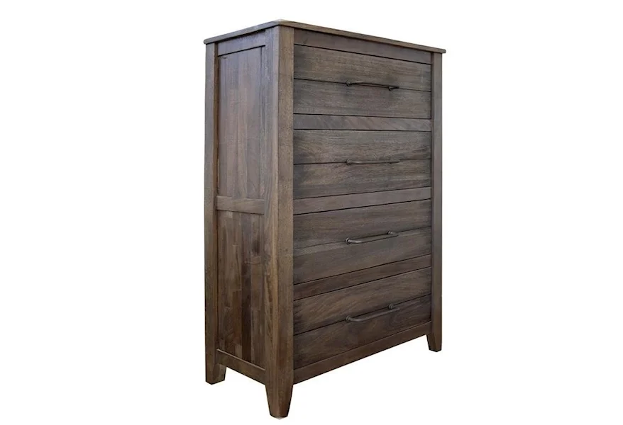 San Luis 4 Drawer Chest by International Furniture Direct at VanDrie Home Furnishings