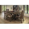 IFD International Furniture Direct Urban Art Trestle Dining Table