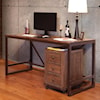 International Furniture Direct Urban Gold Writing Desk