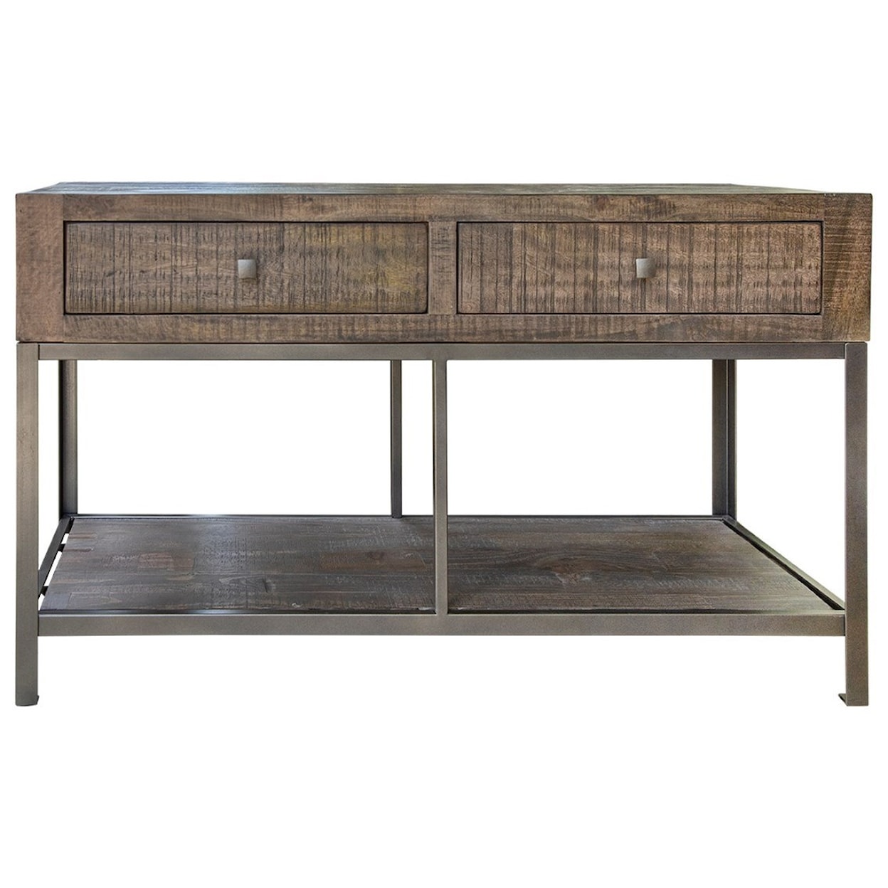 International Furniture Direct Urban Gray Sofa Table