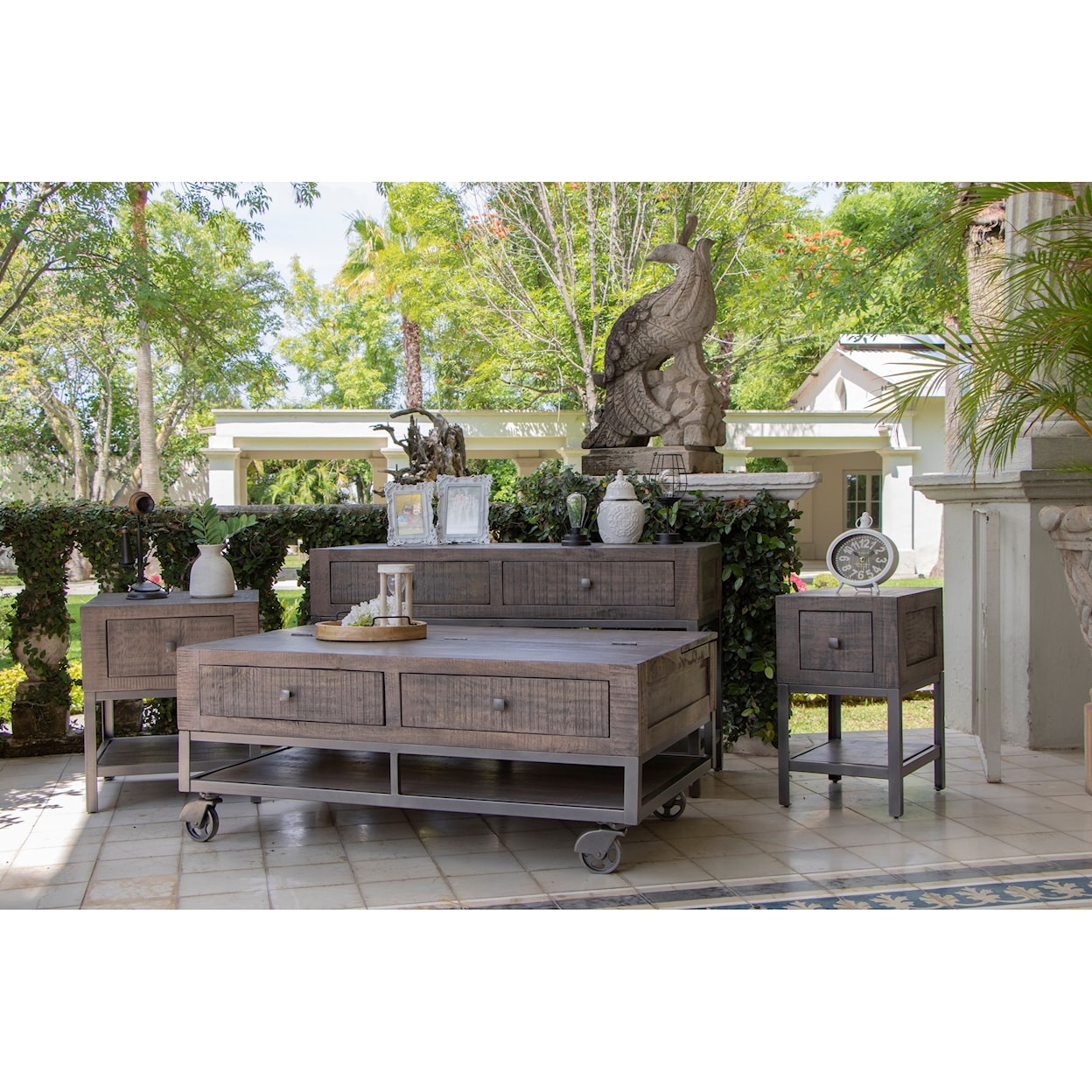 VFM Signature Urban Gray Sofa Table