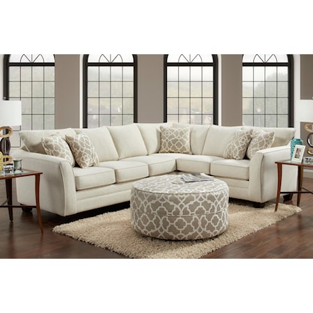 London 2 Piece Sectional