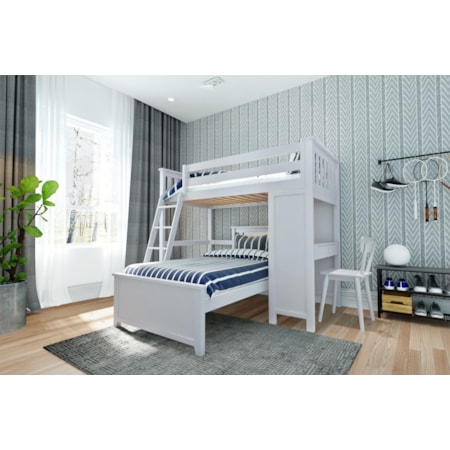 Canterbury 1 Twin All in One in White