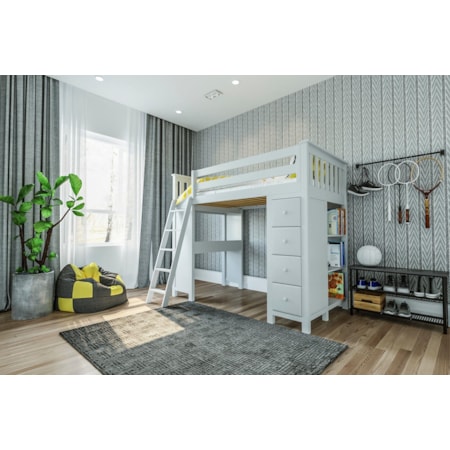 Kensington Twin All in One in White