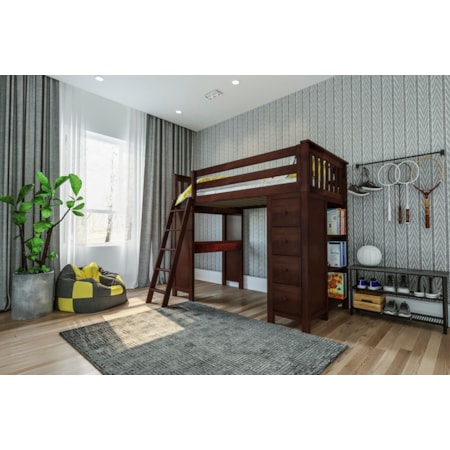 Kensington Twin All in One in Espresso