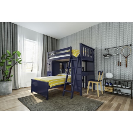 Kensington 1 Twin All in One in Blue