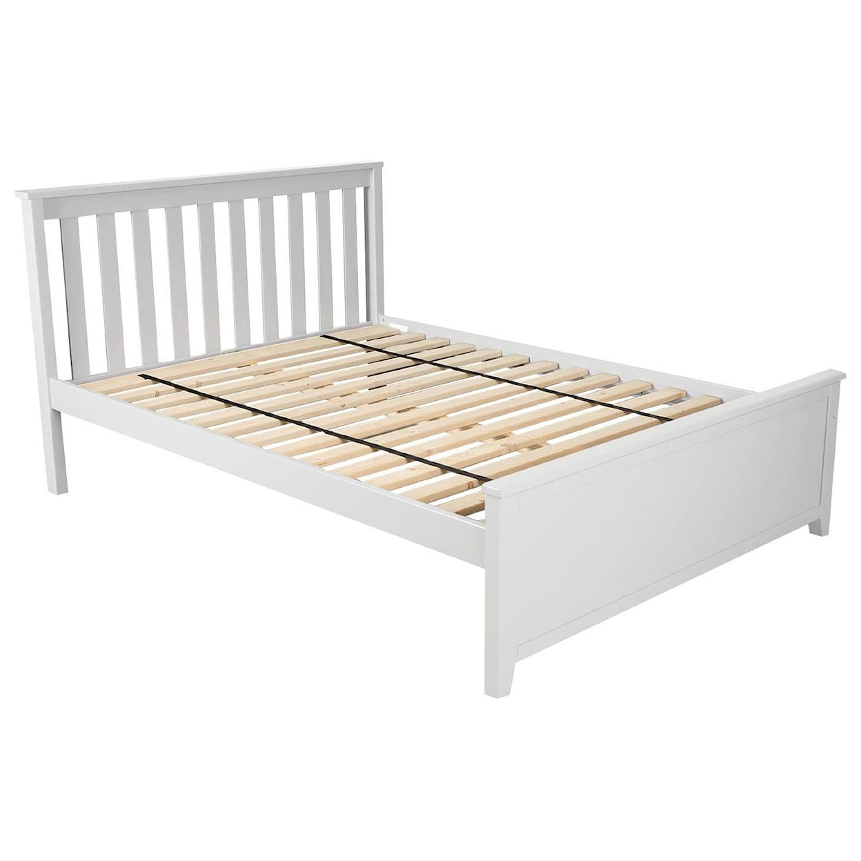 Jackpot Kids Single Beds Dover Full Bed in White