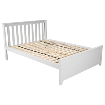 Dover Youth Full Bed in White