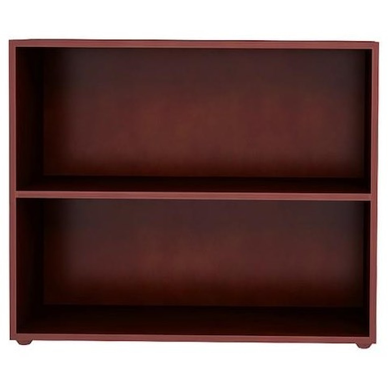 Jackpot Kids Storage Solutions Youth 2 Shelf Bookcase in Espresso