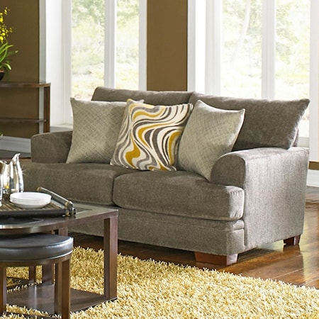 Loveseat with Casual Style