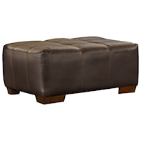 Ottoman with Tufted Top