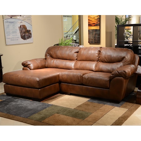 Three Seat Sectional Sofa with Chaise