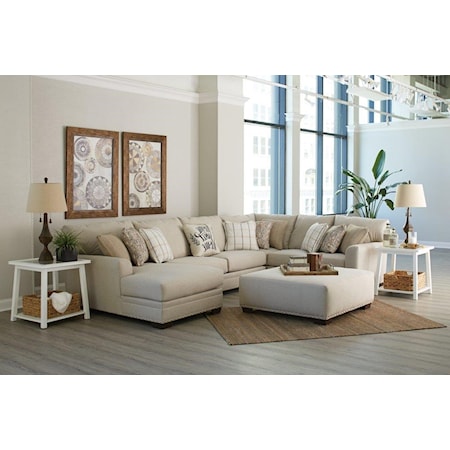 3 Piece Left Side Chaise Sectional