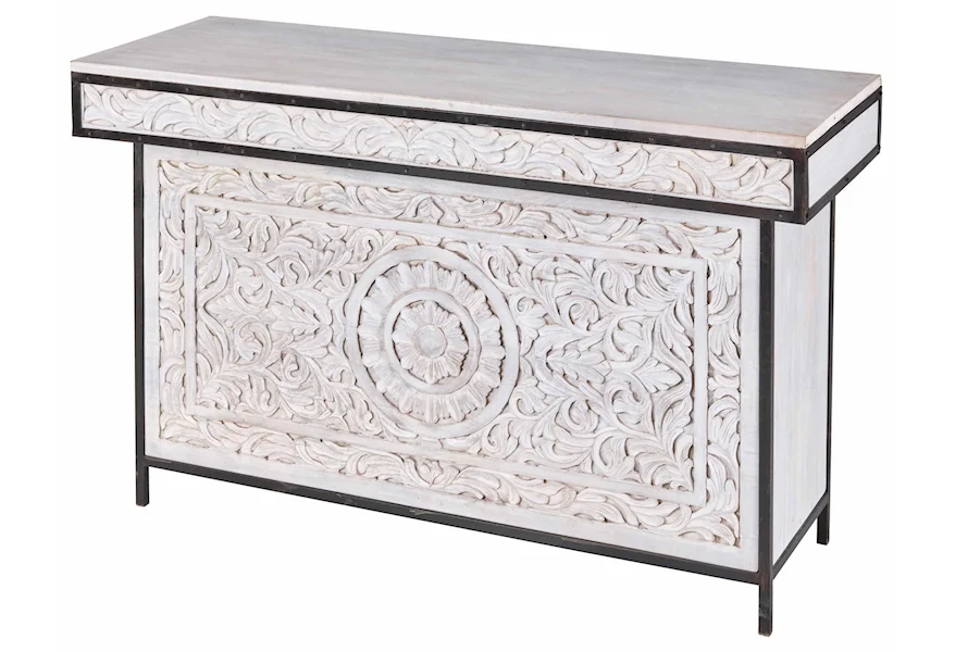 Dynamic Silhouettes MAGDELENA BAR COUNTER by India Imports at Reeds Furniture