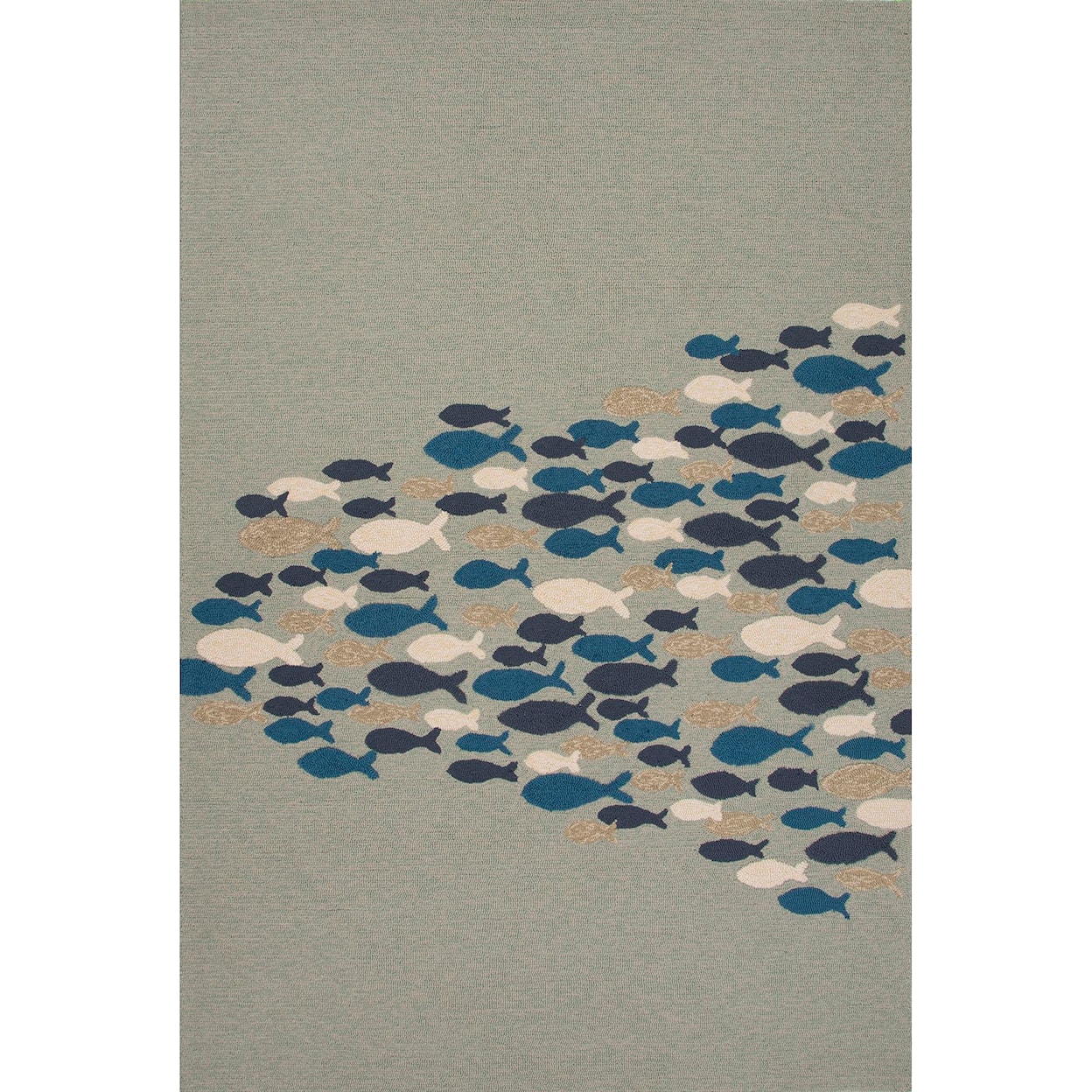 JAIPUR Living Coastal Lagoon 7.6 x 9.6 Rug