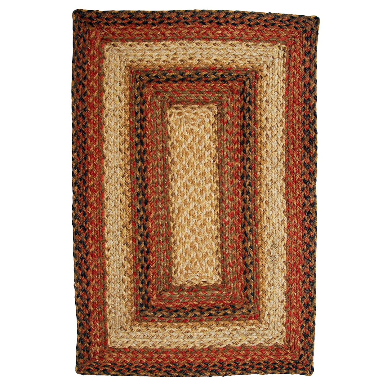 JAIPUR Rugs Hudson Jute Braided Rugs 8 x 10 Rug