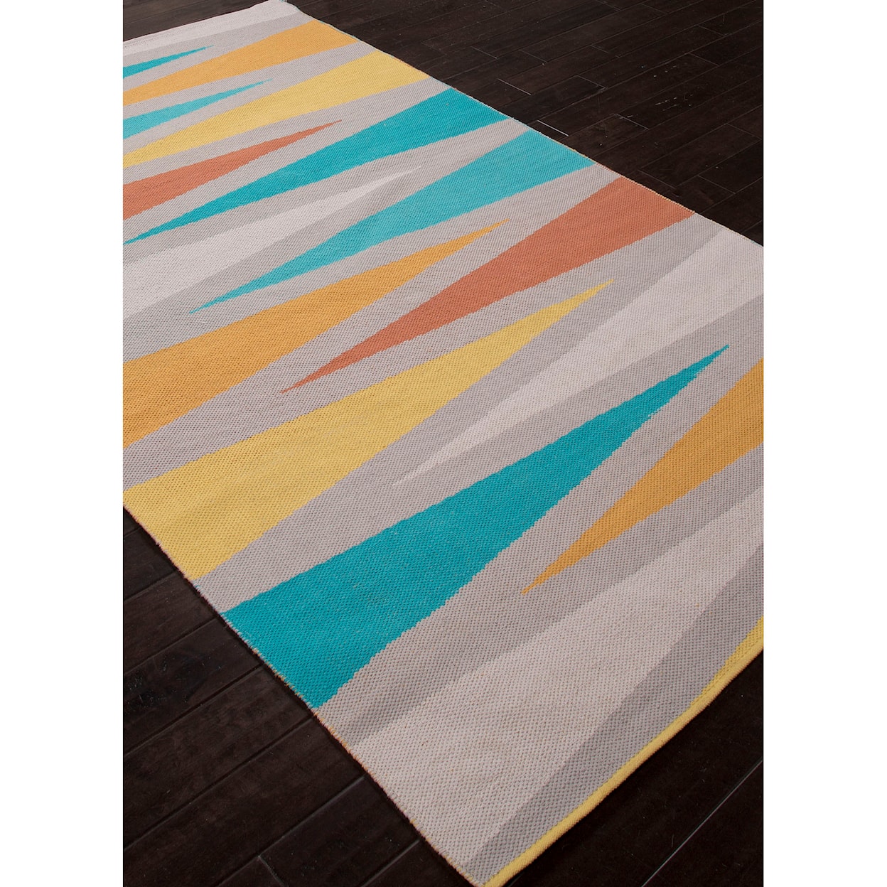 JAIPUR Living Traditions Modern Cotton Flat Weave 8 x 11 Rug