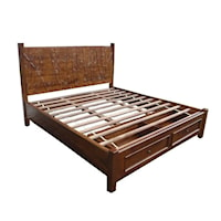 California King Storage Bed