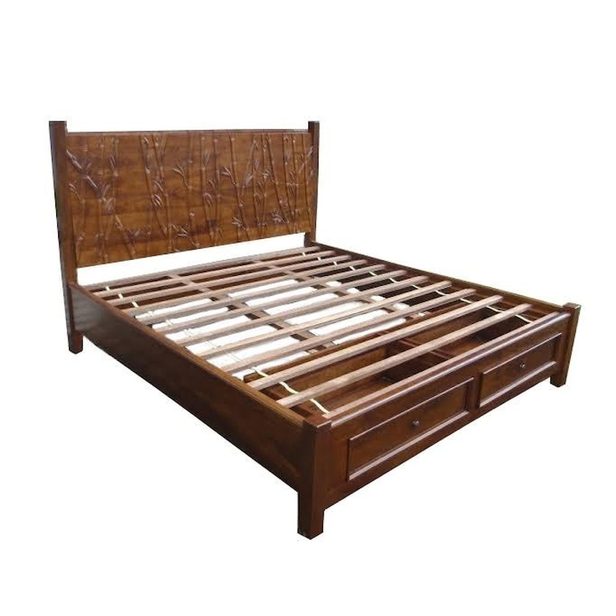 Jamieson Import Services, Inc. Foliage King Storage Bed