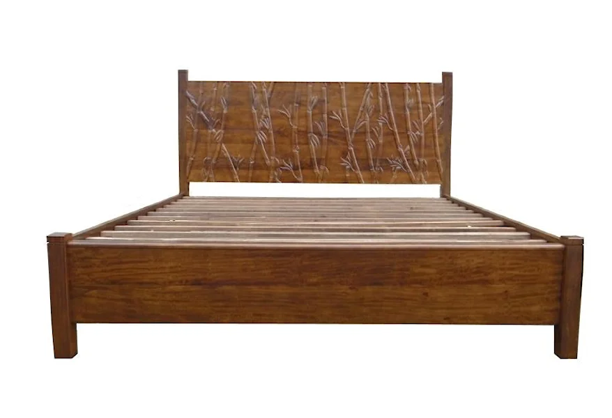 Foliage Queen Bed by Jamieson Import Services, Inc. at HomeWorld Furniture