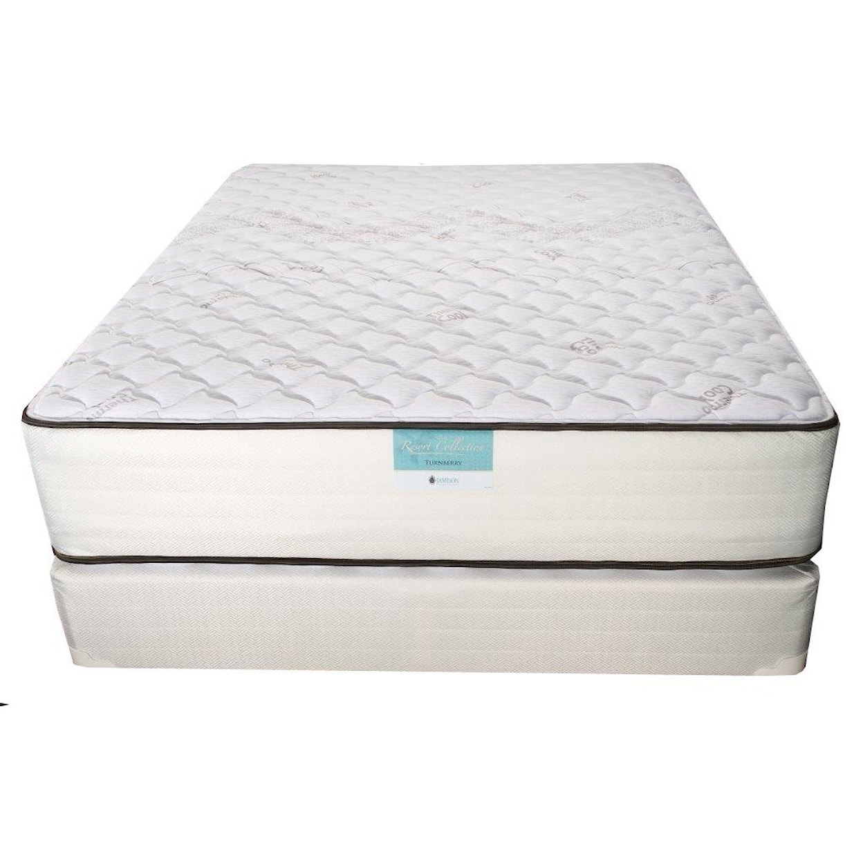 Jamison Bedding Marbella Firm Twin XL Two Sided Innerspring Mattress Set