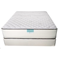 Twin Extra Long Luxury Firm Two Sided Innerspring Mattress and 9" Standard Foundation