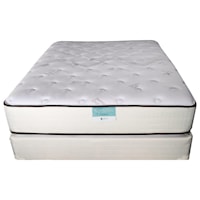 King Luxury Plush Two Sided Mattress and 9" Standard Foundation